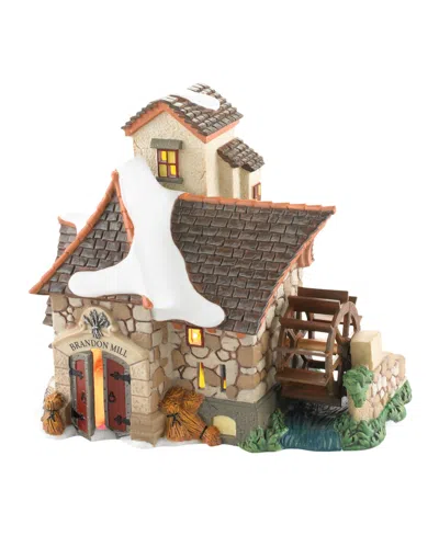 Department Five Dickens Village Brandon Mill Light-up Building Figurine In Multi
