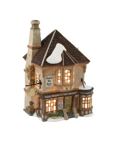 Department Five Dickens Village Joseph Edward Light-up Tea Shoppe Figurine In Multi