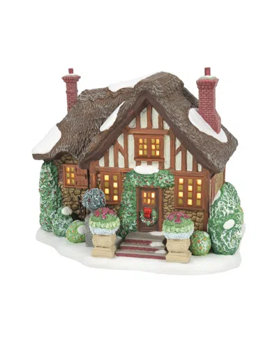 Department Five Dickens Village Lord Lilliput's Cottage Figurine In Multi