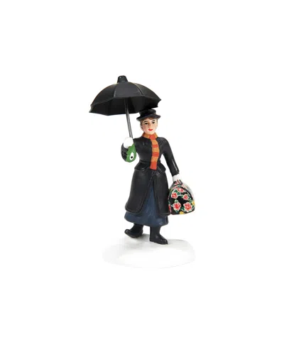 Department Five Dickens Village Mary Poppins Figure In Black