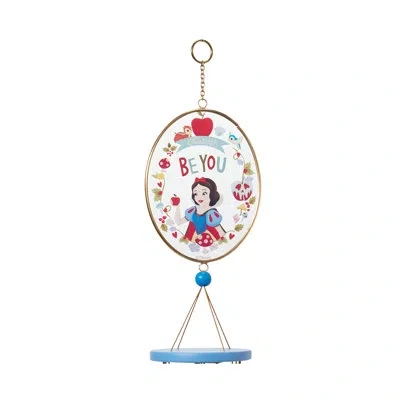 Department Five Disney Garden Snow White Holding Apple Always Be You Wind Chime 28 Inch In Pink