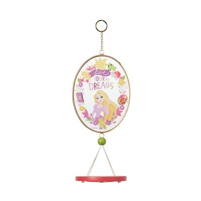 Department Five Disney Garden Tangled Rapunzel Live Your Dreams Wind Chime 28 Inch In Pink