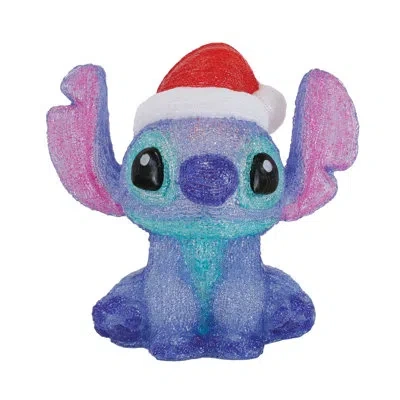 Department Five Disney Lilo And Stitch Posing Light Up Statue Figurine 13.19 Inch In Pink;blue;white;red