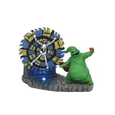 Department Five Disney Nightmare Before Christmas Oogie Boogie Gives A Spin Figurine