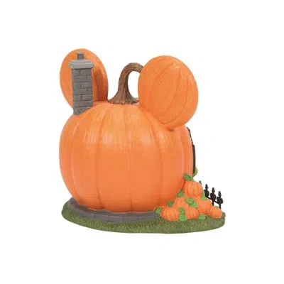 Department Five Disney Village Mickey's Pumpkintown House In Orange