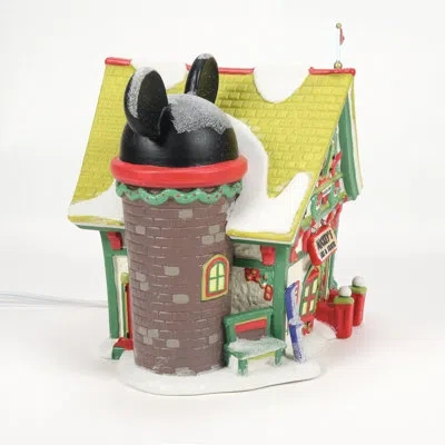 Department Five Disney Village Mickey's Ski And Skate In Green;red;beige