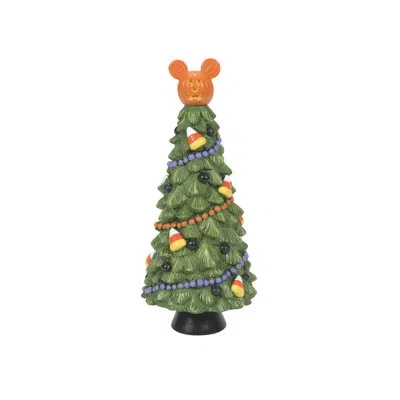 Department Five Disney Village Pumpkintown Manor Tree Village Accessory Figurine 6.6in H In Yellow;orange;purple;black;green