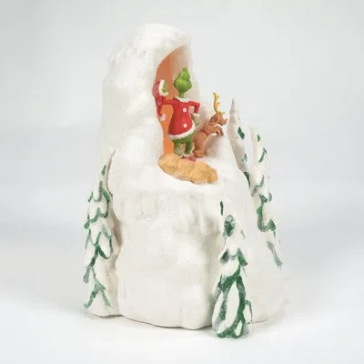 Department Five Dr. Seuss The Grinch Grinch Village Mt Crumpet Figurine 9.7in H In Multi