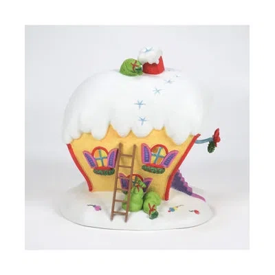 Department Five Dr. Seuss The Grinch Villages Cindy-lou Who's House In Yellow;white;green