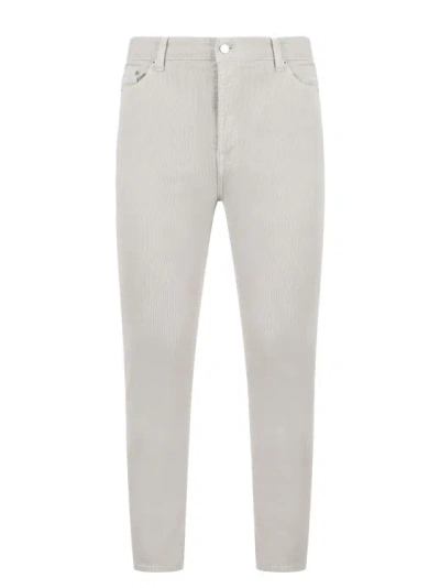 Department Five Drake Corduroy Trousers In White