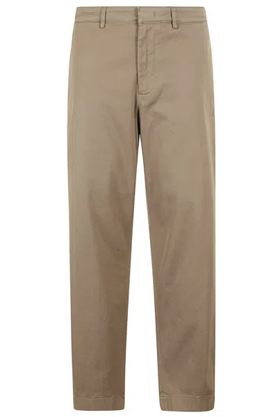 Department Five E Motion Pant Chino Gamba Ampia In Tortora