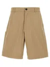 Department Five Department 5 'easy' Bermuda Shorts In Beige