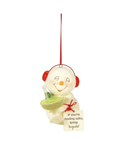 Department Five Feeling Salty Tequila Ornament In White