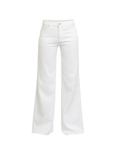 Department Five Five-pockets Flared Jeans In White