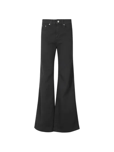Department Five Flared-leg Jeans In Black