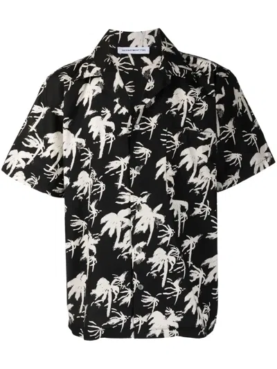 Department Five Department 5 Hawaiian Logo Print Shirt In Multicolour