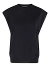 Department Five Gabuti Open-back Top In Black