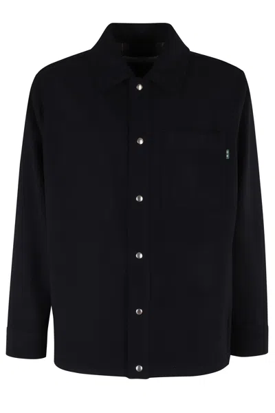 Department Five Giacca Camicia Over In Blue