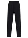 Department Five Gin Pintucks Trousers In Black