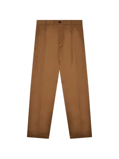 Department Five Department 5 Straight-leg Tailored Trousers In Brown