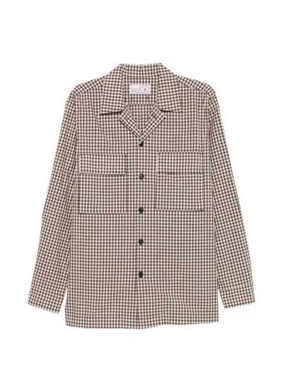 Department Five Gocentre Gingham-check Shirt Jacket In Multi