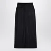 Department Five Department 5 Grey Pinstripe Wool-blend Skirt