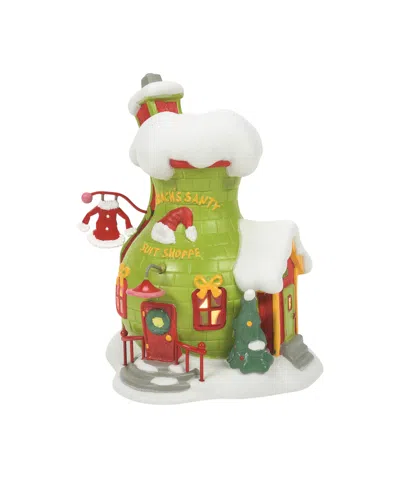Department Five Grinch Village Grinch's Santy Suit Shoppe In Multi