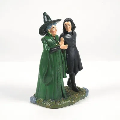 Department Five Harry Potter Village Snape And Mcgonagall Figurine 3.5in H