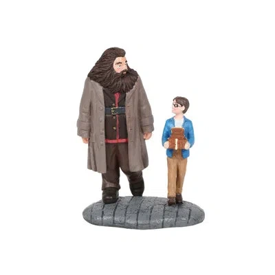 Department Five Harry Potter Village Wizarding Equipment Figurine 3.3in H In Brown