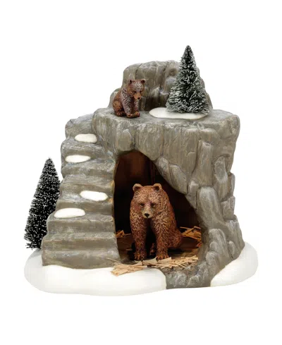 Department Five Henry's Bear Exhibit, Set Of 3 In Multi