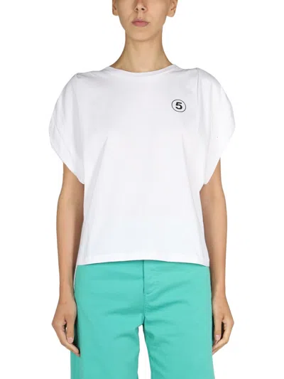 Department Five Hollywood Graphic T-shirt For Women In White