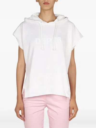 Department Five Womens White Other Materials Sweatshirt