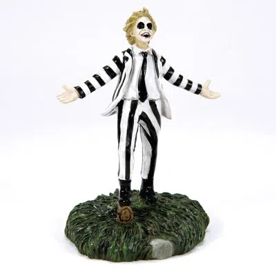Department Five Hot Properties Village Beetlejuice Say It Three Times Figurine 4in H In Multi