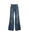 Department Five Jeans Wide Leg 'resort' In Blue