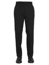 Department Five Concealed-fastening Trousers In Black