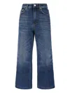 Department Five Logo-patch Jeans In Blue