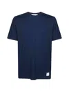 Department Five Logo-patch T-shirt In Blue