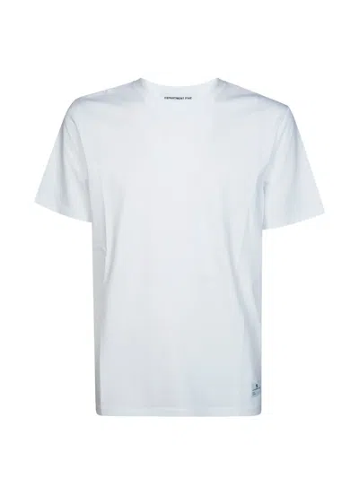 Department Five Logo-patch T-shirt In White