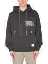 Department Five Department 5 Logo Print Sweatshirt In Gray