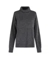 Department Five Long-sleeved Sweater In Black