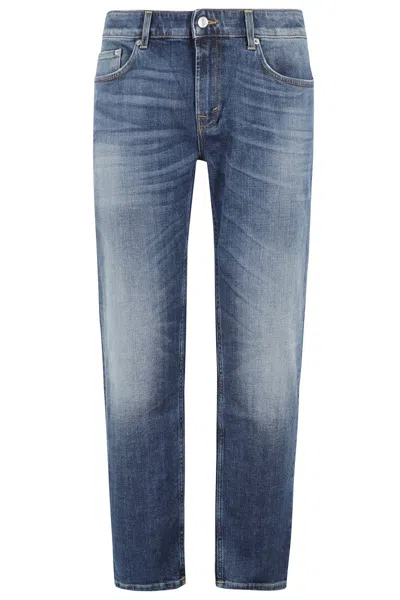 DEPARTMENT FIVE MEDIUM DENIM WASH JEANS
