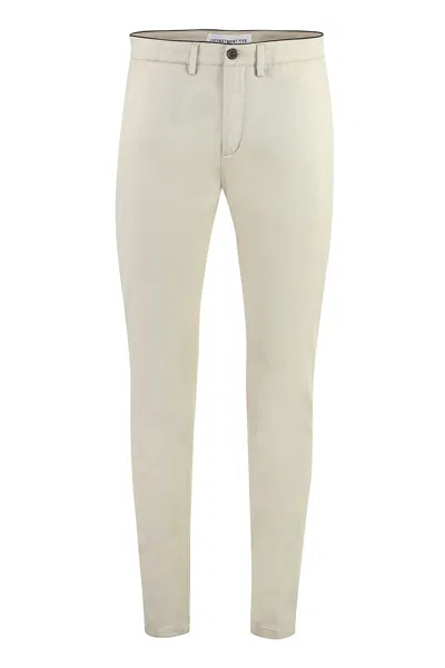 Department Five Mike Chino Trousers In Neutral