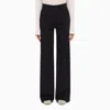 Department Five Misa Blue Navy Cotton Wide Trousers