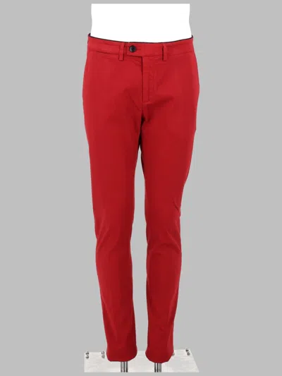 Department Five Trendy Mini Trousers For Men In Red