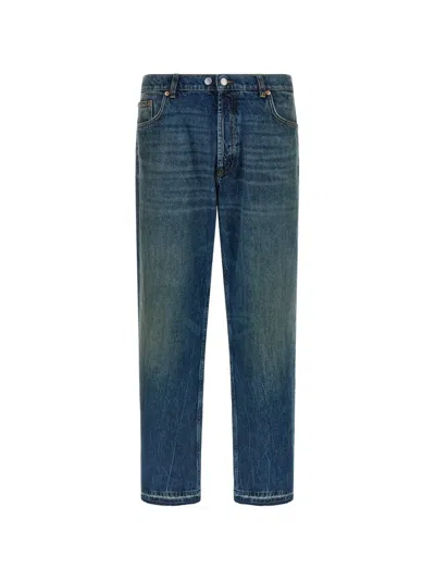 Department Five Musso Cotton Wide-leg Jeans In Blue