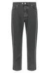 Department Five Musso Logo-patch Jeans In Gray