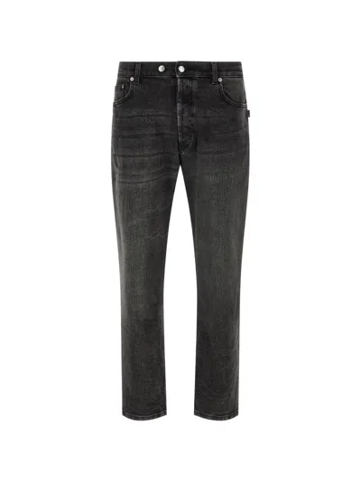 Department Five Musso Tapered-leg Jeans In Black