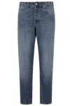 Department Five Newman Tapered Trousers In Gray