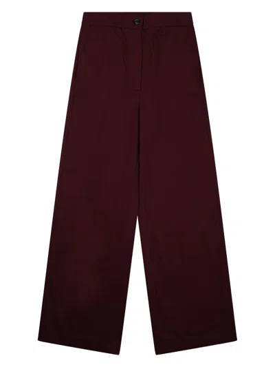 Department Five Pantalone Charm A Palazzo In Burgundy