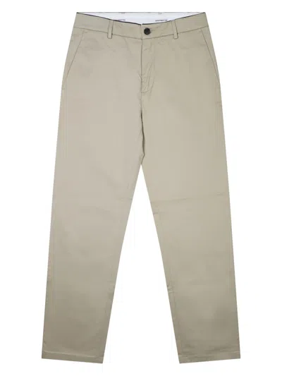 Department Five Prince Straight-leg Polished Appearance Trousers In Transparent